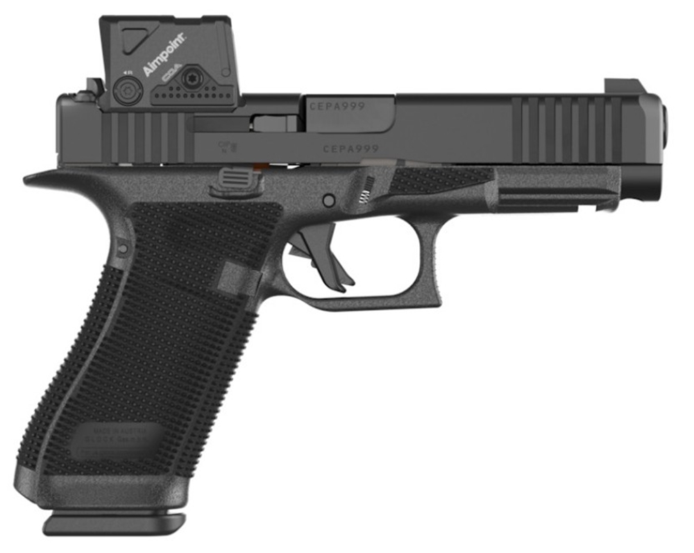 Glock 17 Gen6 avec viseur point rouge monté