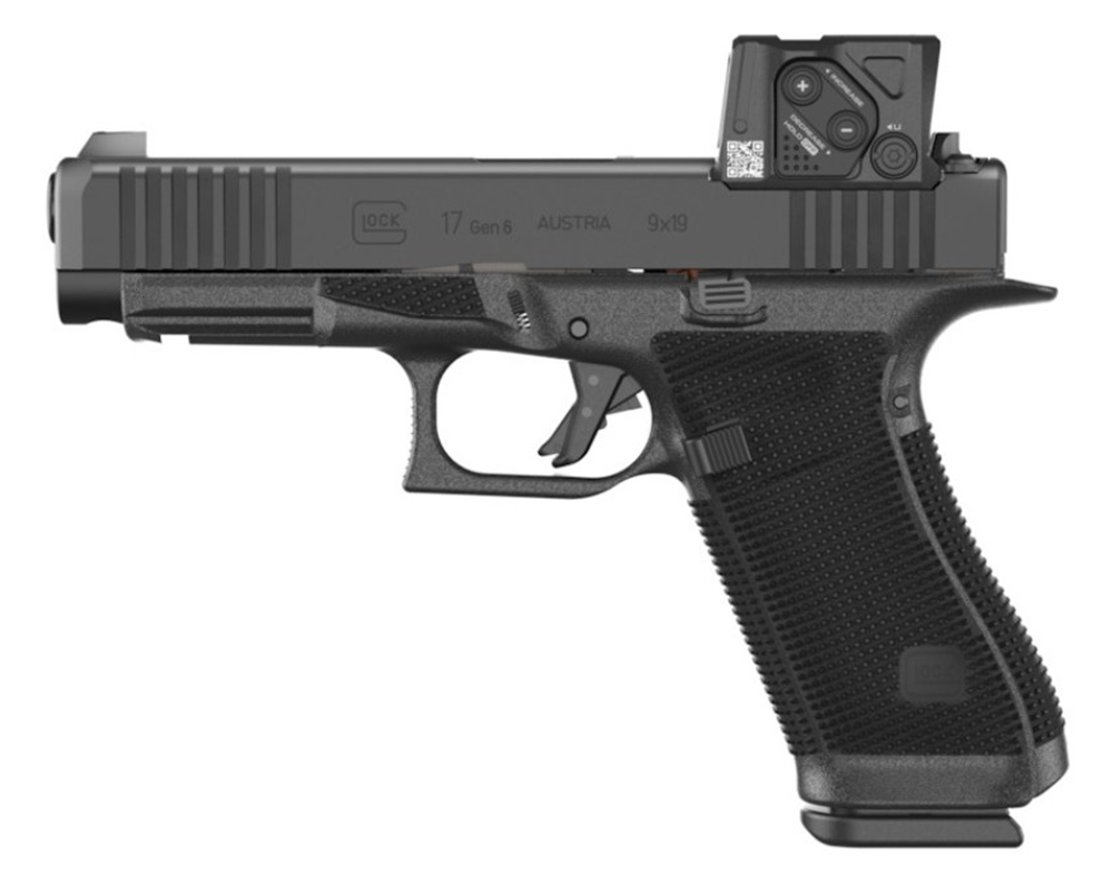 Glock 17 Gen6 avec viseur point rouge monté