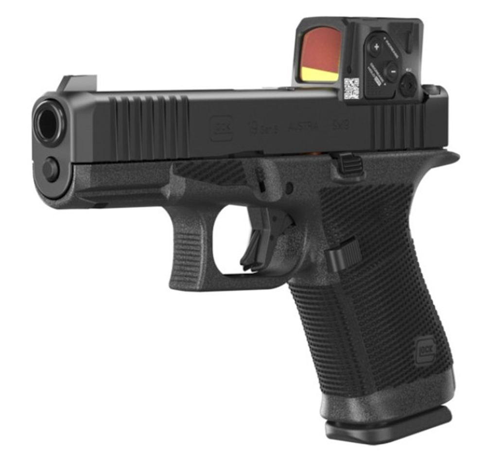 Glock 19 Gen6 avec viseur point rouge monté