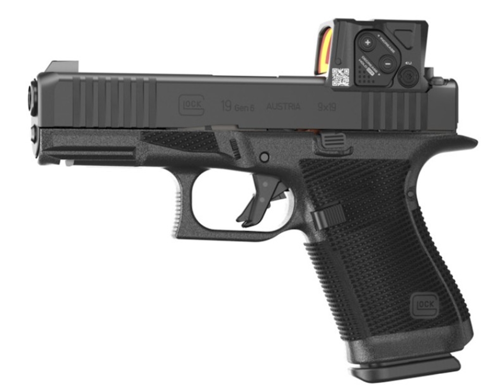 Glock 19 Gen6 avec viseur point rouge monté
