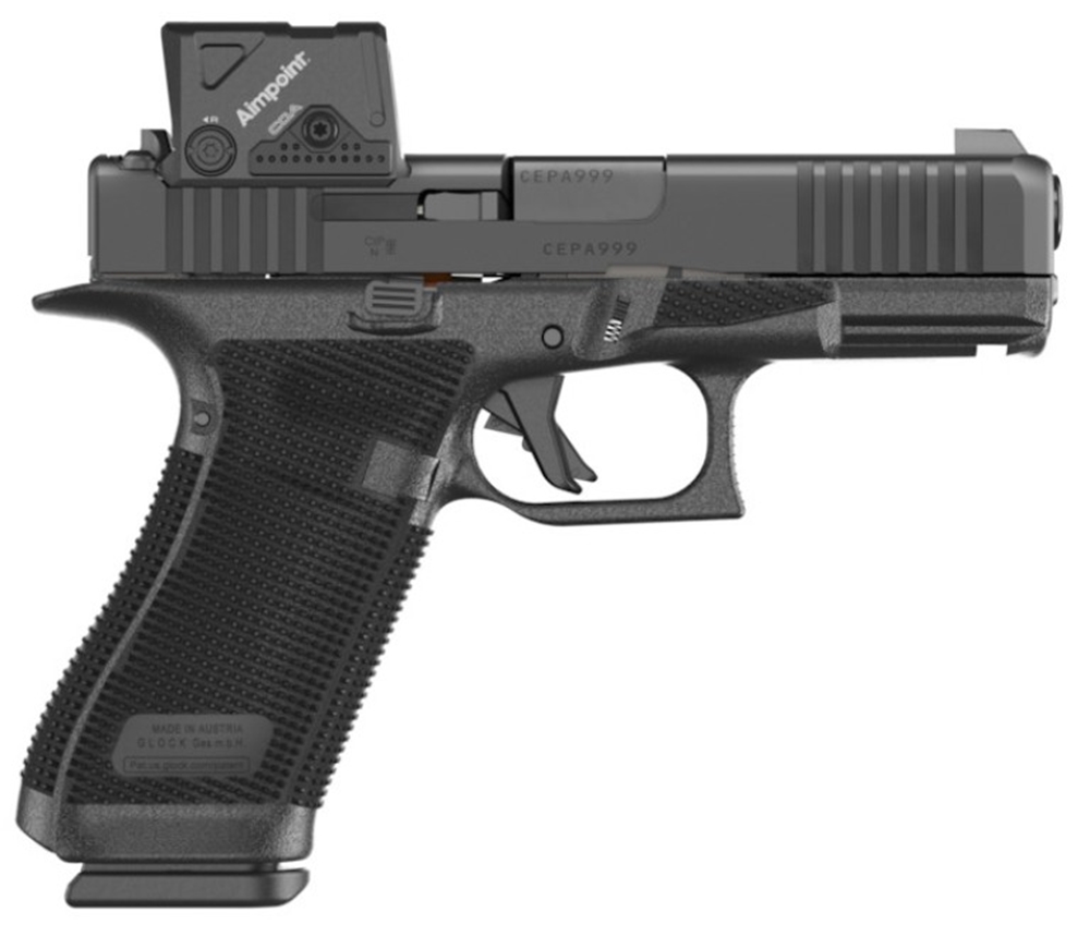 Glock 45 Gen6 mit Aimpoint COA Rotpunktvisierung