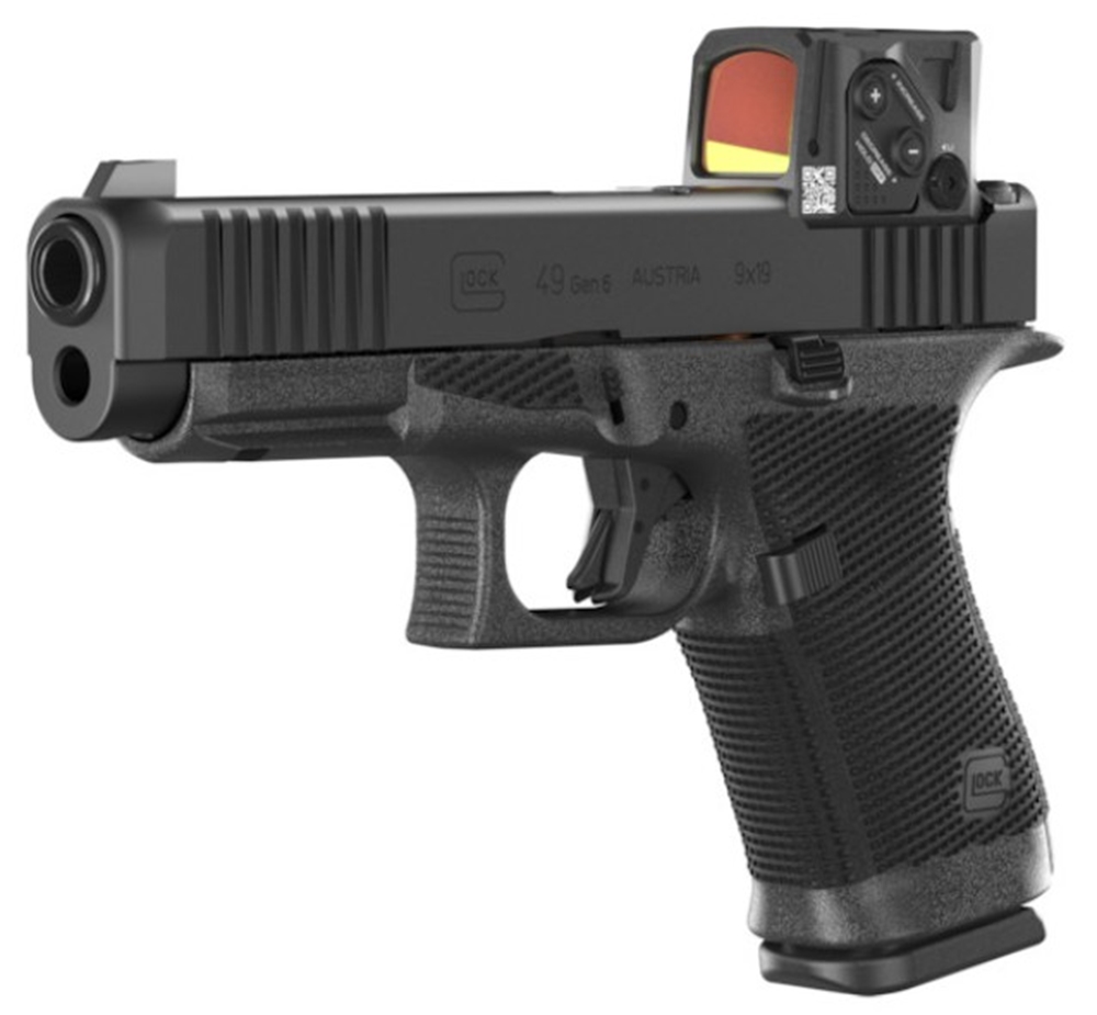 Glock 49 Gen6 avec viseur point rouge monté