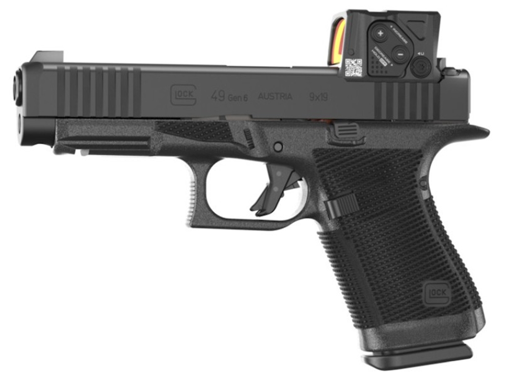Glock 49 Gen6 avec viseur point rouge monté