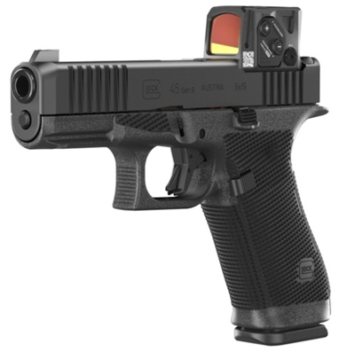 Glock 45 Gen6 avec viseur point rouge monté